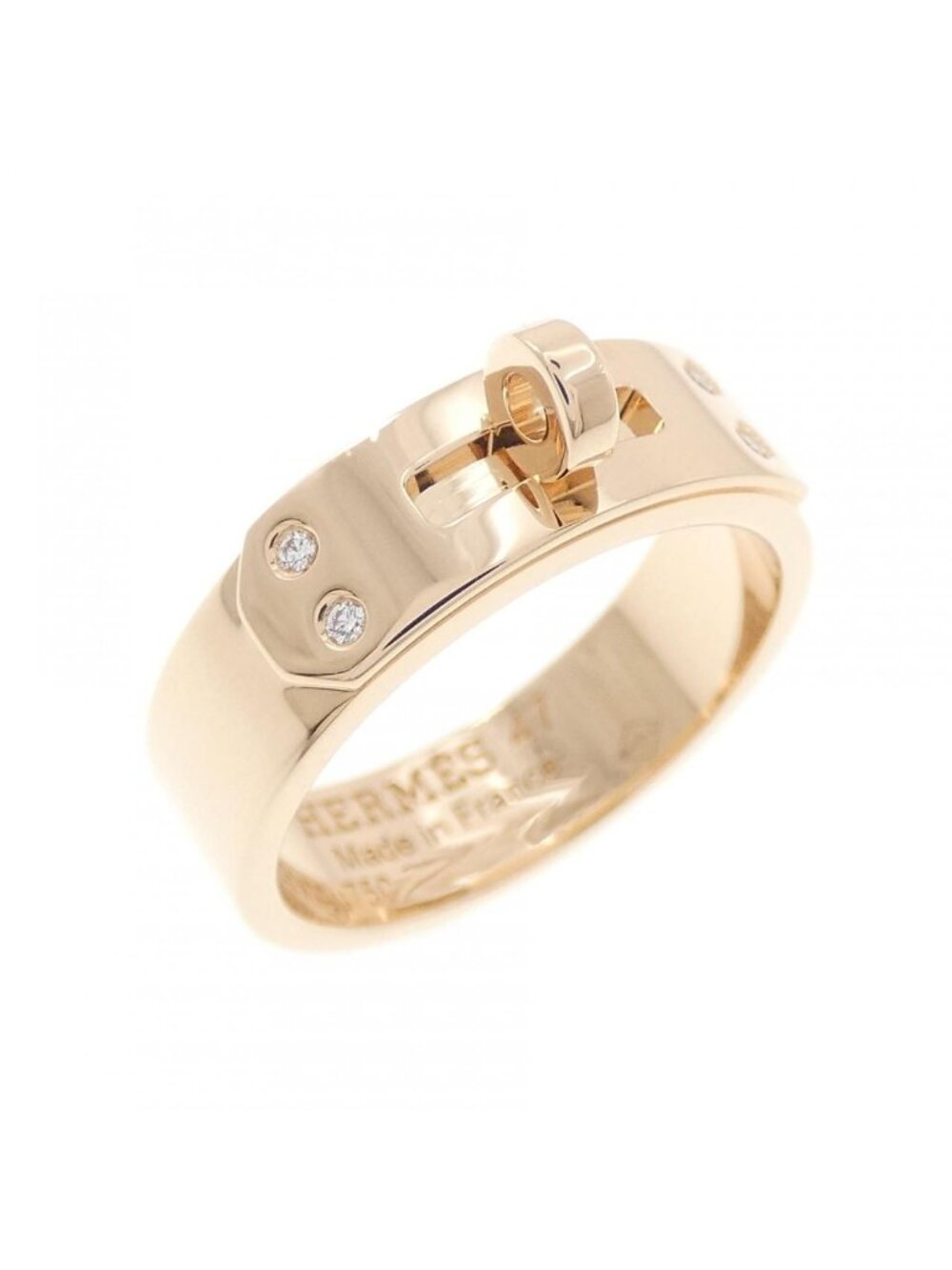 Hermes Kelly Ring Pink